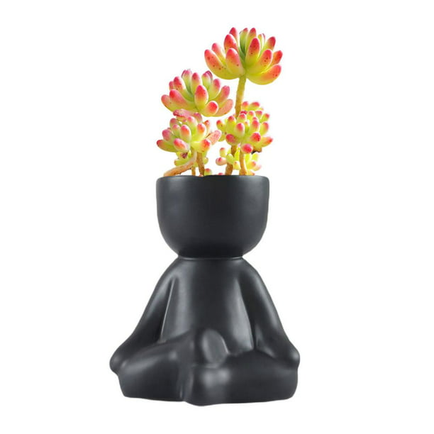Details about   Ceramic Flower Pot Designer Planter Vase Indoor Outdoor Planter Handicraft